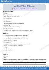 Đề cương ôn tập HK1 tiếng Anh 12 english discovery có đáp án